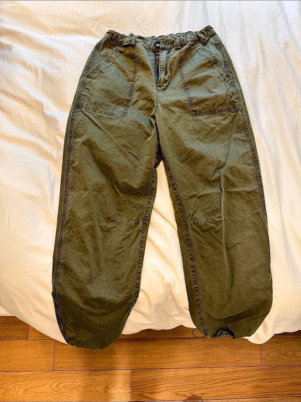 heartloom Keri Pant Women'Small Cotton Jogger Pants Green Small
